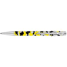 Picture of Caran dAche 849 Camo Yellow Ballpoint Pen