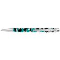 Picture of Caran dAche 849 Camo Turquoise  Ballpoint Pen