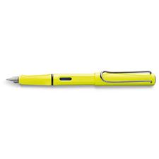 Picture of Lamy Safari Neon Yellow Calligraphy Pen 1.5 Nib