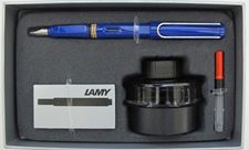 Picture of Lamy Safari Blue Gift Set Fountain Pen Medium Nib