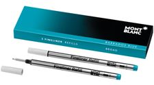 Picture of Montblanc Barbados Blue Fineliner Refills 2 Per Pack