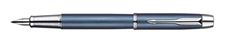 Picture of Parker IM Premium Blue Black Chrome Trim Fountain  Pen Medium nib