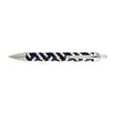 Picture of TACCIA Tech Weave Leather Metropolitan Sky Chrome Plated Ballpoint Pen