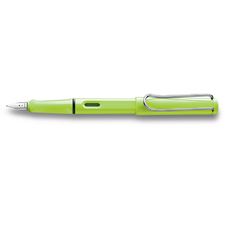 Picture of Lamy Safari Neon Lime Fountain Pen Medium Nib 2015 Limited Edition