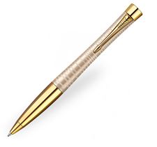 Picture of Parker Urban Premium Golden Pearl Gold Trim Balloint Pen