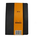 Picture of Rhodia Weekly Notebook Black 4x6  2016