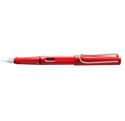 Picture of Lamy Safari Red Fountain Pen Fine Nib