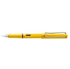 Picture of Lamy Safari Yellow Fountain Pen Fine Nib with Free Converter