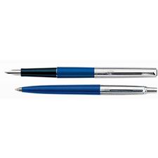 Picture of Parker Jotter Dark Blue Fountain Pen Medium Nib