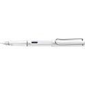 Picture of Lamy Safari White Fountain Pen Medium Nib