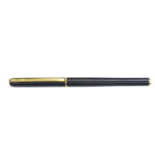 Picture of Elysee Metallic Blue Gold Trim Rollerball Pen