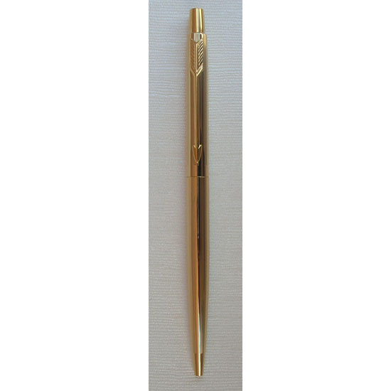 VINTAGE CHROMATIC CLIPPER GOLD BALLPOINT PEN