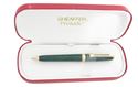 Picture of Sheaffer Prelude Lacquer Green Gold Plate Trim Ballpoint Pen