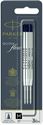 Picture of Parker Quink Flow Ballpoint Refill Black Medium Point (3 Per Card)