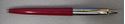 Picture of Parker Jotter Red Gold Trim Ballpoint Pen