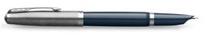 Picture of Parker 51 Fountain Pen Midnight Blue  & Chrome Fine Point