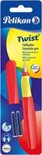 Picture of Pelikan Twist Fountain Pen Neon Coral Color Edition Medium Nib  In Blister Package #814996