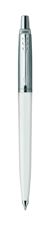 Picture of Parker Jotter Pearl Gray Ballpoint Pen - Blue Ink