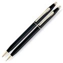 Picture of Cross Classic Century Set Black Pen and 0.9mm Pencil