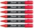 Picture of Sharpie Red Chalk Markers Mediums Tip Wet Erase 6 Markers