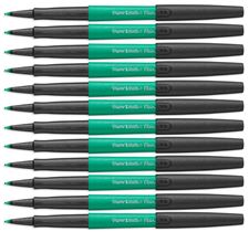 Picture of Paper Mate Flair Felt Tip Pens Medium Point 0.7mm Metallic Sea Foam 12 Pens