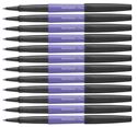 Picture of Paper Mate Flair Felt Tip Pens Medium Point 0.7mm Metallic Lavender 12 Pens