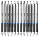 Picture of Sharpie S-Gel Pen Gunmetal Metal Barrel Medium Point 0.7mm Blue Ink 12 Pens