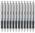 Picture of Sharpie S-Gel Pen Gunmetal Metal Barrel Medium Point 0.7mm Blue Ink 12 Pens