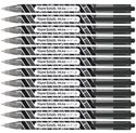 Picture of Paper Mate InkJoy 100 RT Wrap Ballpoint Pen Retractable Black Ink 12 Pens