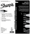 Picture of Sharpie 8 Assorted Brush Tip Permanent Markers