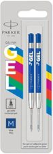 Picture of Parker Quink Gel Refills Blue Medium Point 2 Refills