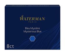 Picture of Waterman Large Size Standard Cartridges Mysterious Blue 8 count