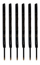 Picture of Parker Golden Touch Black Medium Point Ballpoint Refill New 6 In Pack