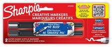 Picture of Sharpie Creative Markers Pack Of 2 Black & White New In Pack 2196903