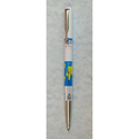 Picture of Parker Vector White World Time Zone Rollerball Pen